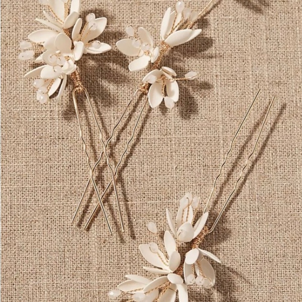 BHLDN Alma Hair Pins (set of 3) $40